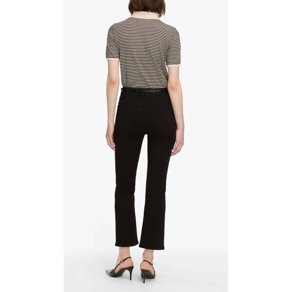 NEW FRAME reboot cropped denim jean in black - Picture 4 of 6